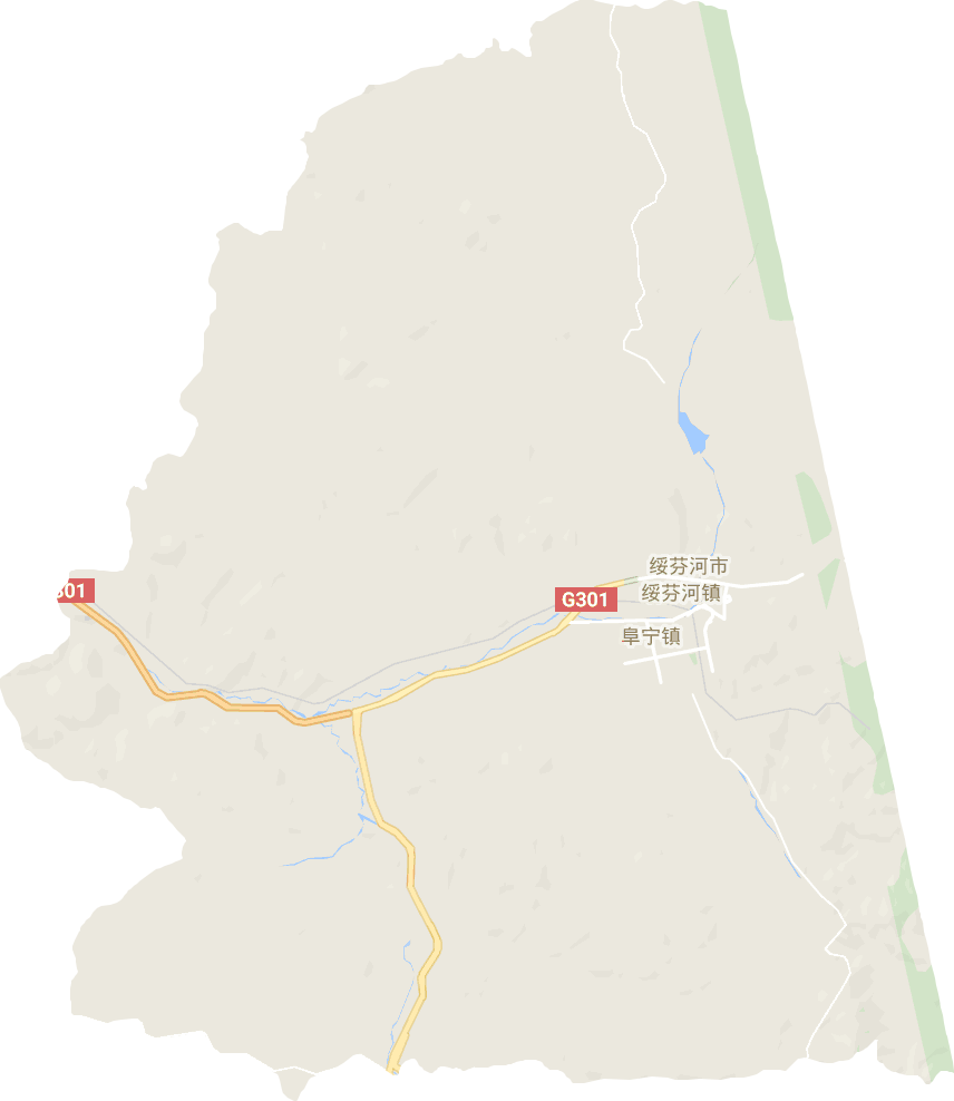 绥芬河市电子地图