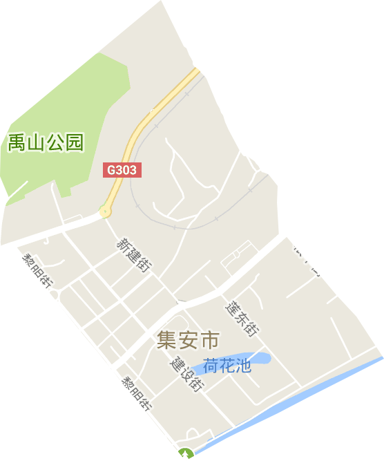 黎明街道电子地图