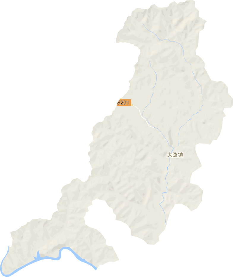 大路镇电子地图