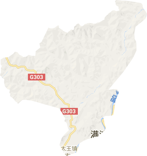 太王镇电子地图