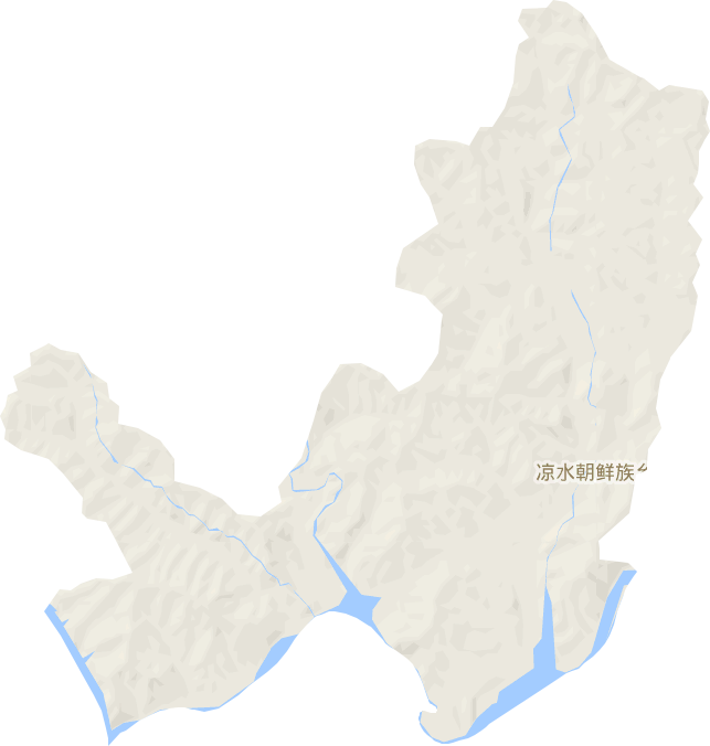 凉水朝鲜族乡电子地图