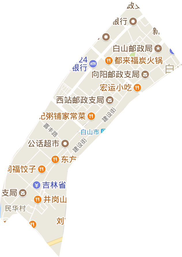 新建街道电子地图