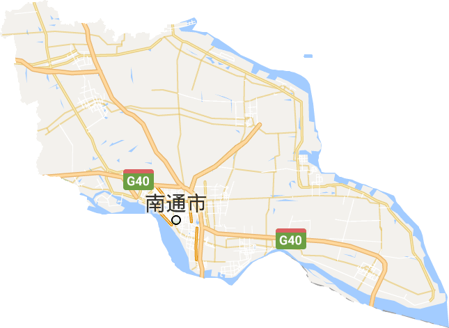 南通市电子地图