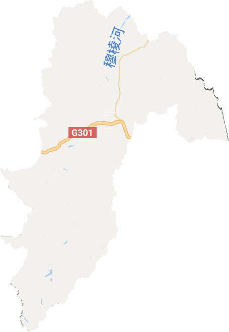 穆棱市电子地图