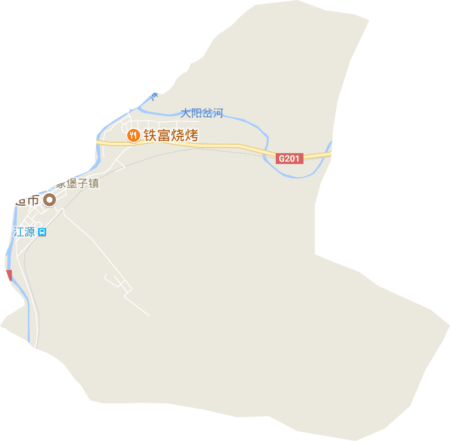 孙家堡子街道电子地图