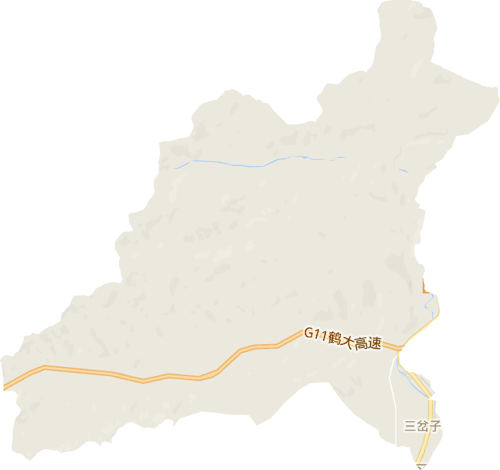 城墙街道电子地图