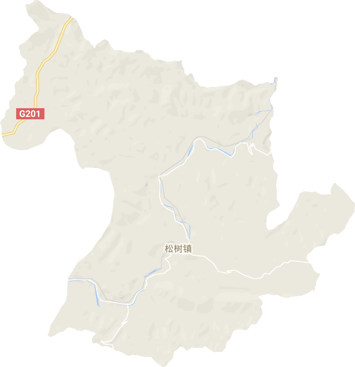 松树镇电子地图