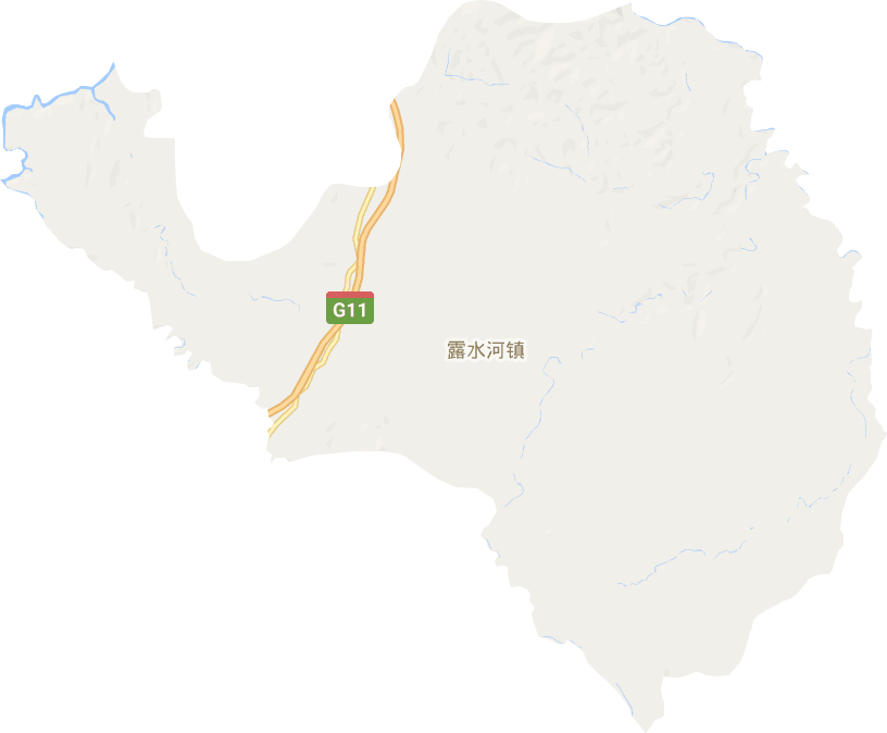 露水河镇电子地图