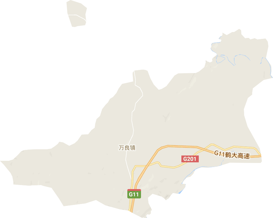 万良镇电子地图