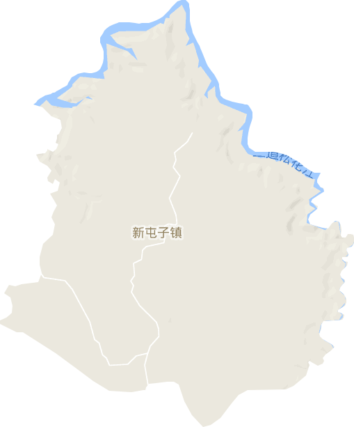 新屯子镇电子地图