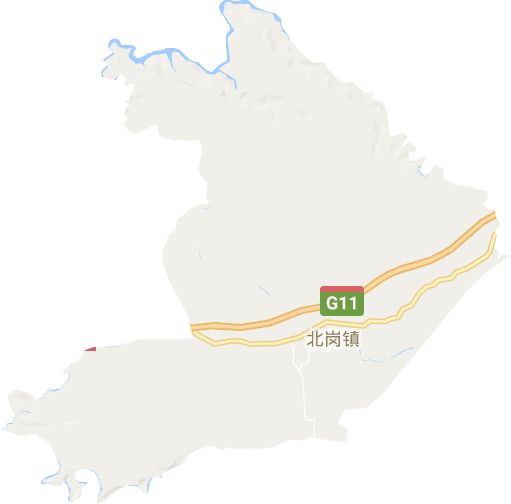 北岗镇电子地图