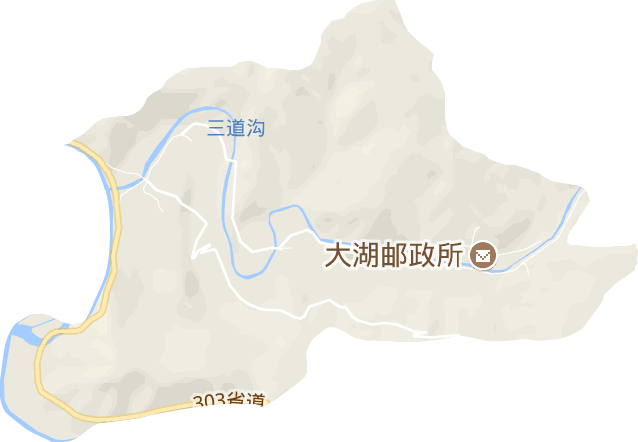 大湖街道电子地图