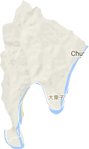 大栗子街道电子地图