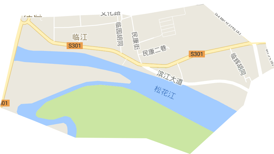 临江街道电子地图