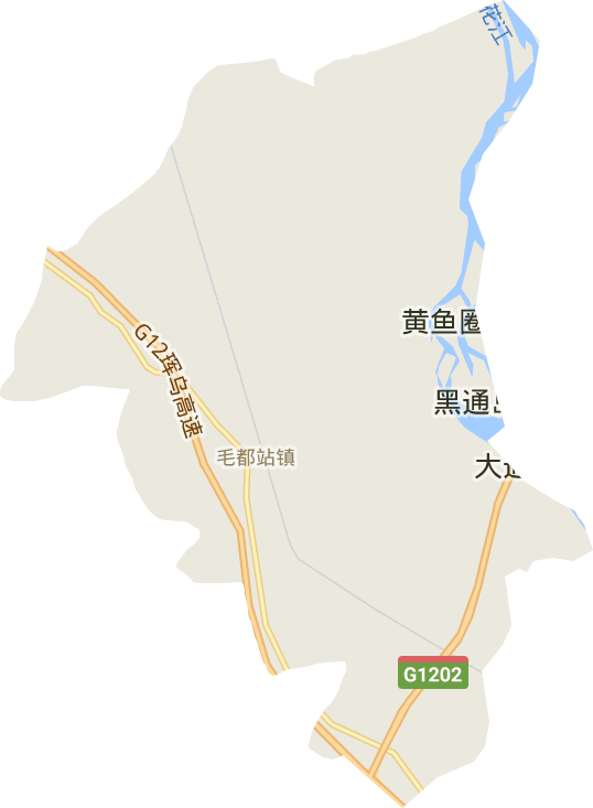毛都站镇电子地图