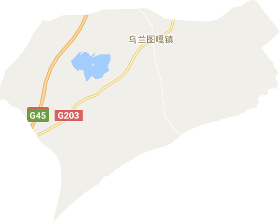 乌兰图嘎镇电子地图