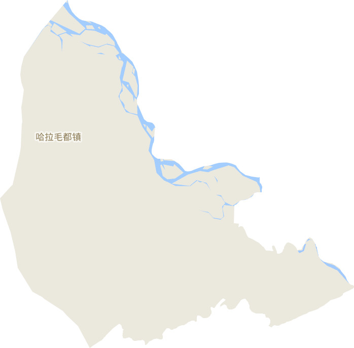 哈拉毛都镇电子地图