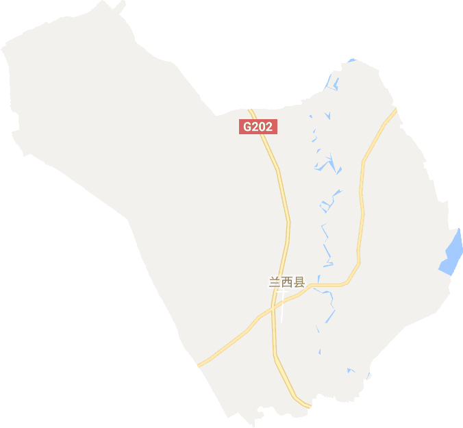 兰西县电子地图