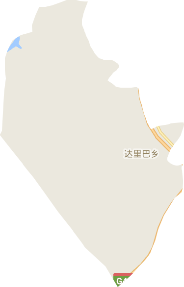 达里巴乡电子地图