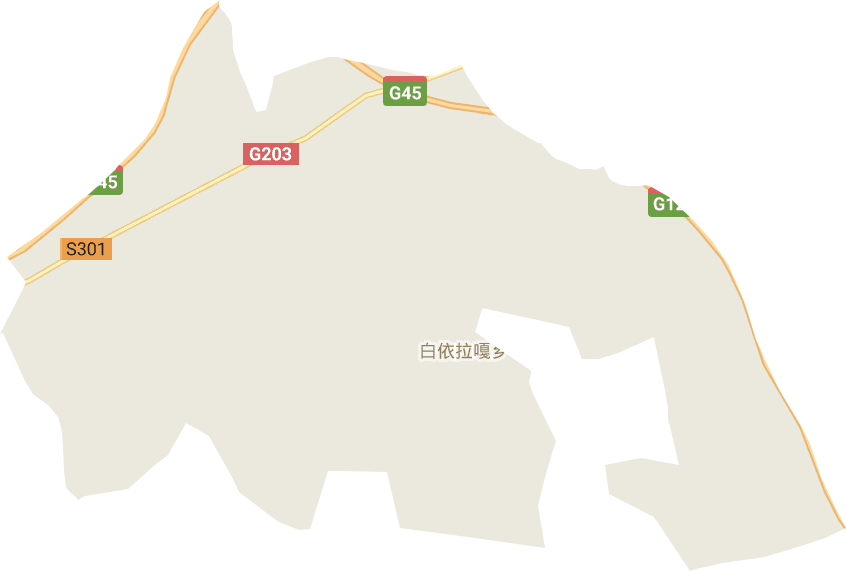 白依拉嘎乡电子地图