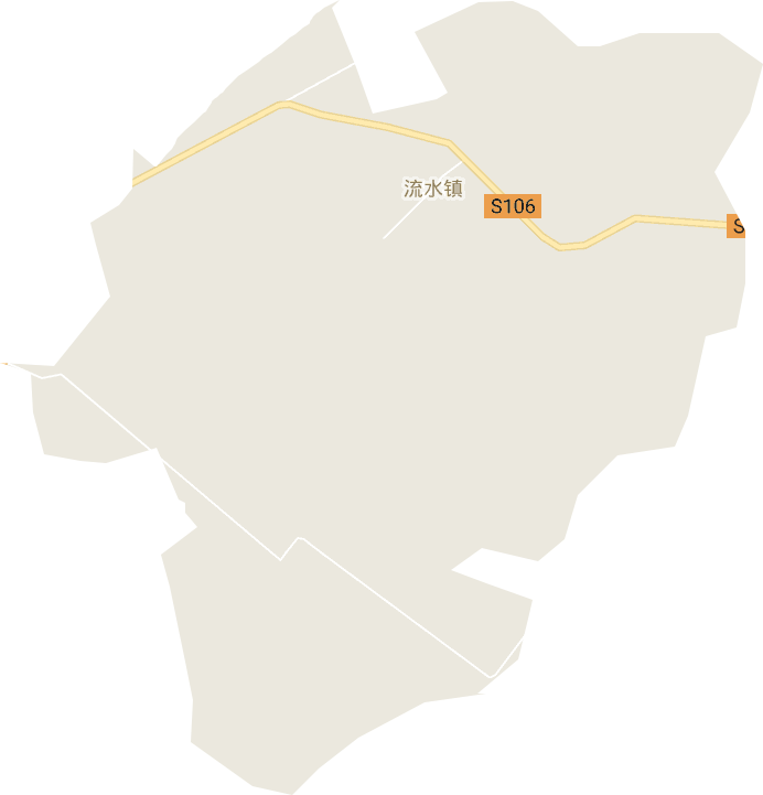 流水镇电子地图