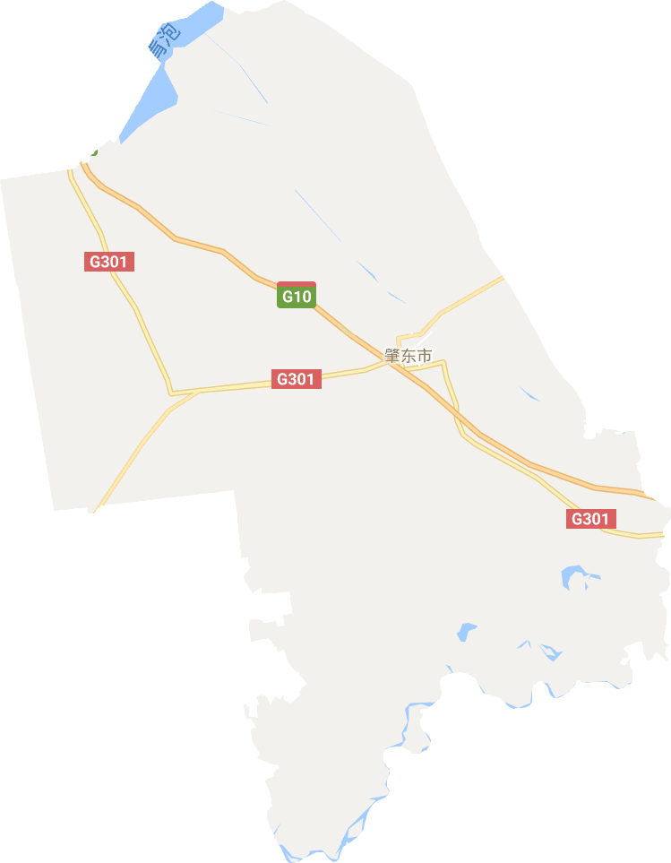 肇东市电子地图