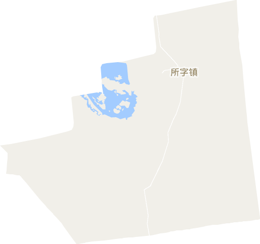所字镇电子地图