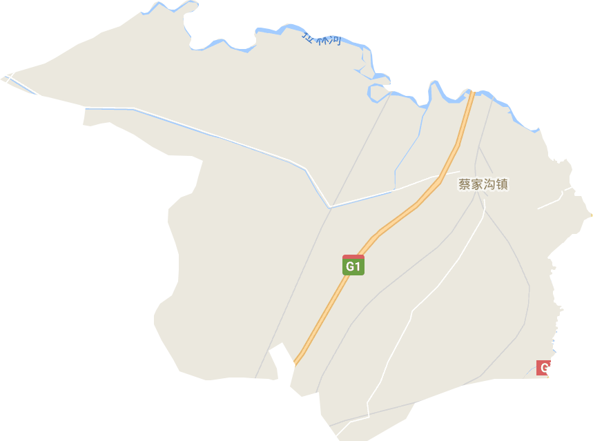 蔡家沟镇电子地图