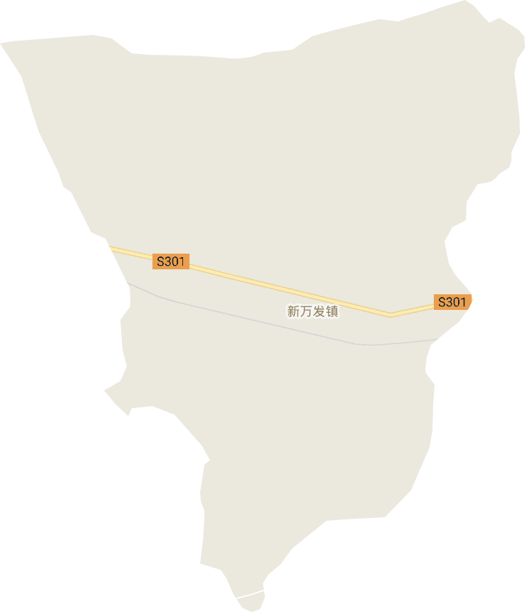 新万发镇电子地图