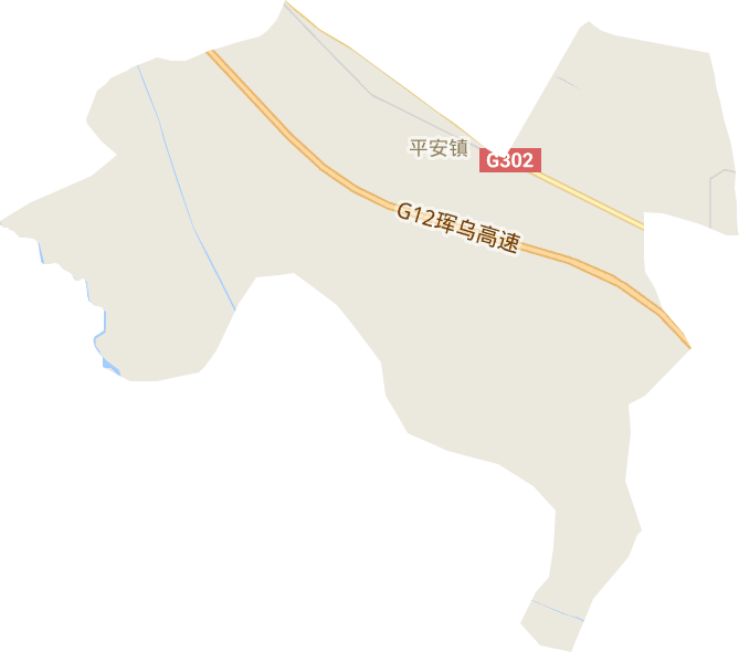 平安镇电子地图