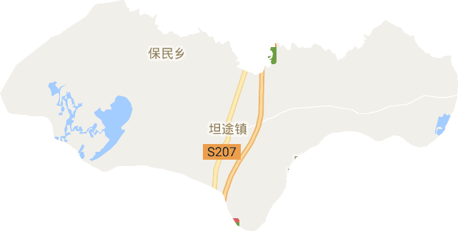 坦途镇电子地图
