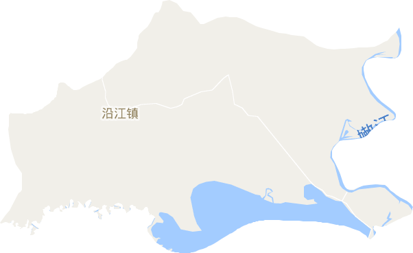 沿江镇电子地图