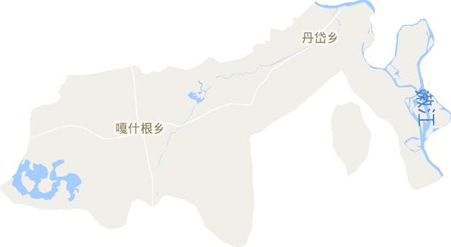 嘎什根乡电子地图