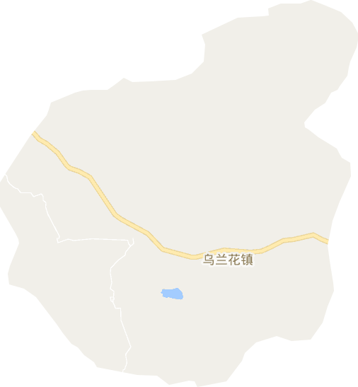 乌兰花镇电子地图