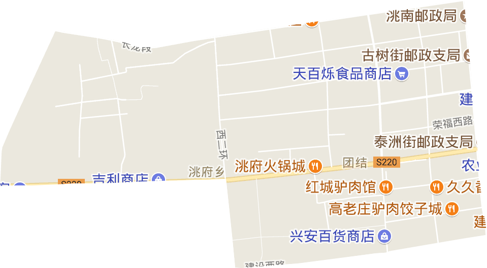 团结街道电子地图