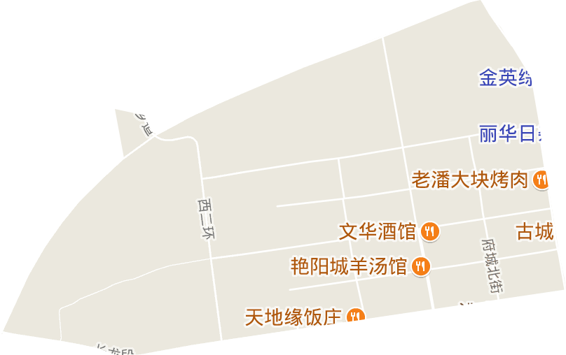 富文街道电子地图