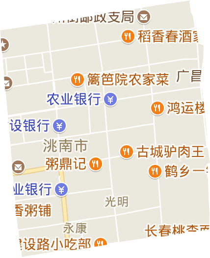 光明街道电子地图