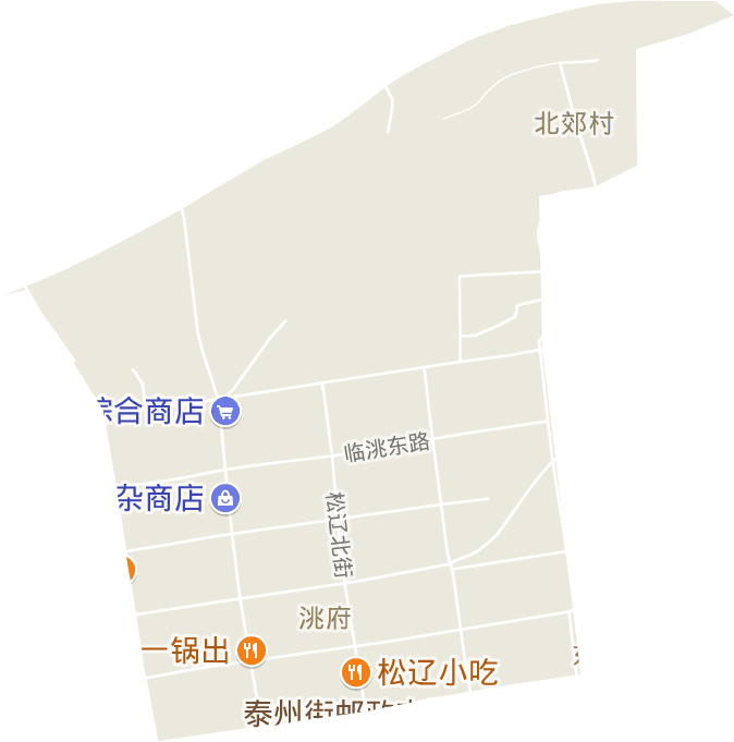 兴隆街道电子地图