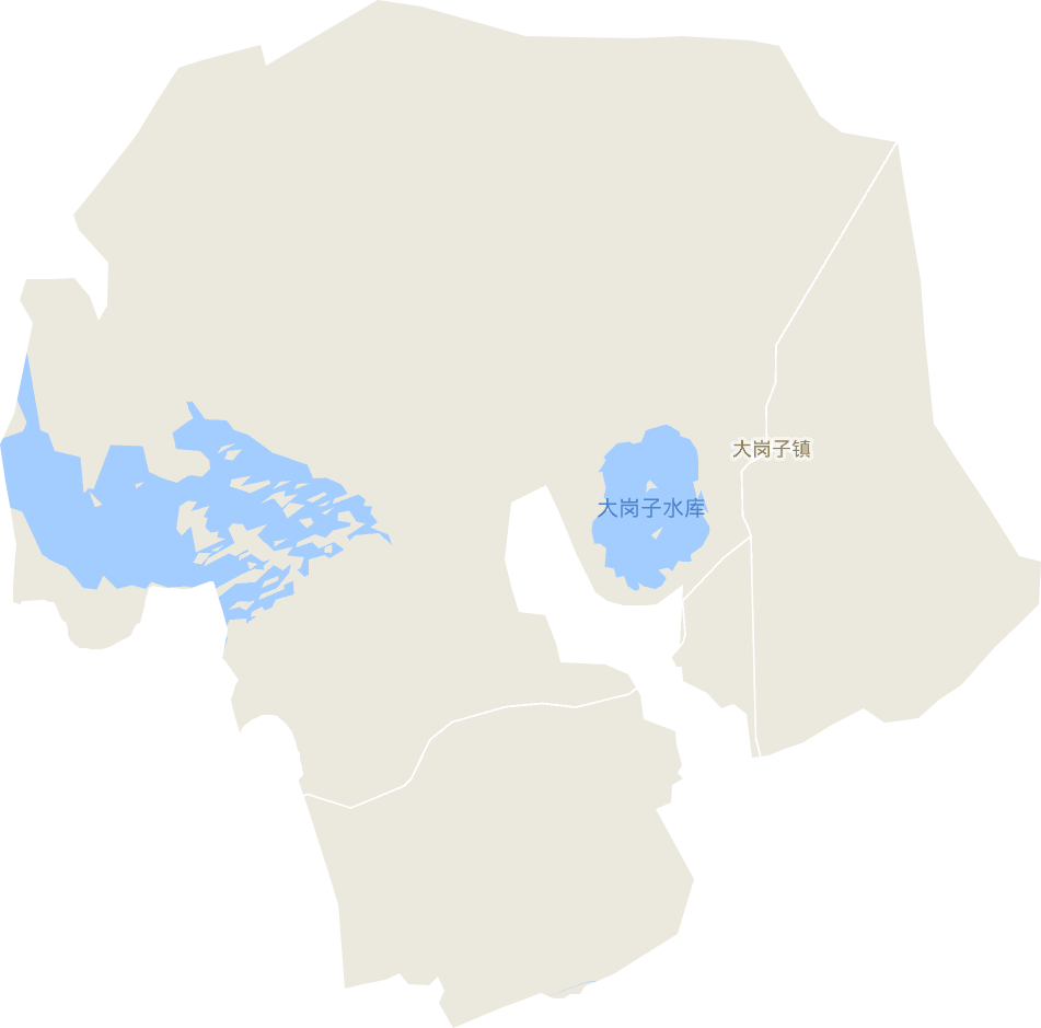 大岗子镇电子地图