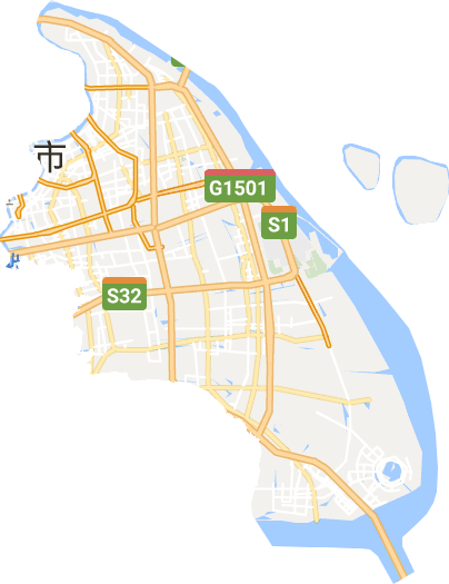 浦东新区电子地图