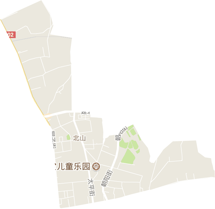 北山街道电子地图