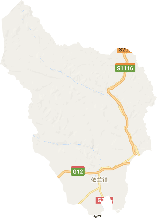 依兰镇电子地图