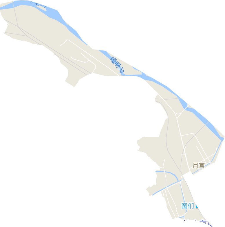 月宫街道电子地图