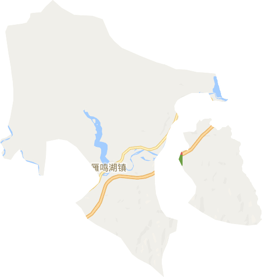 雁鸣湖镇电子地图