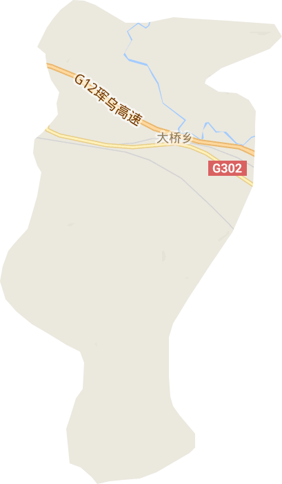 大桥乡电子地图