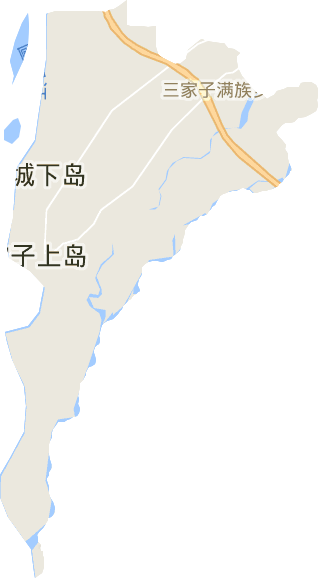 三家子满族乡电子地图
