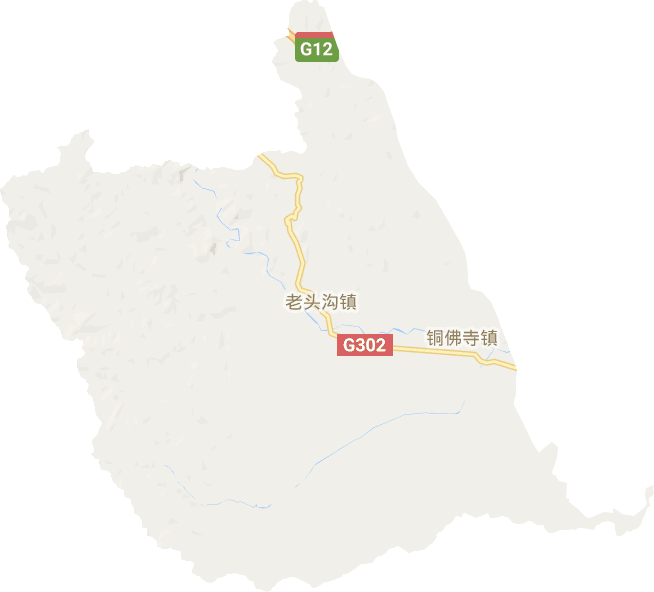 老头沟镇电子地图