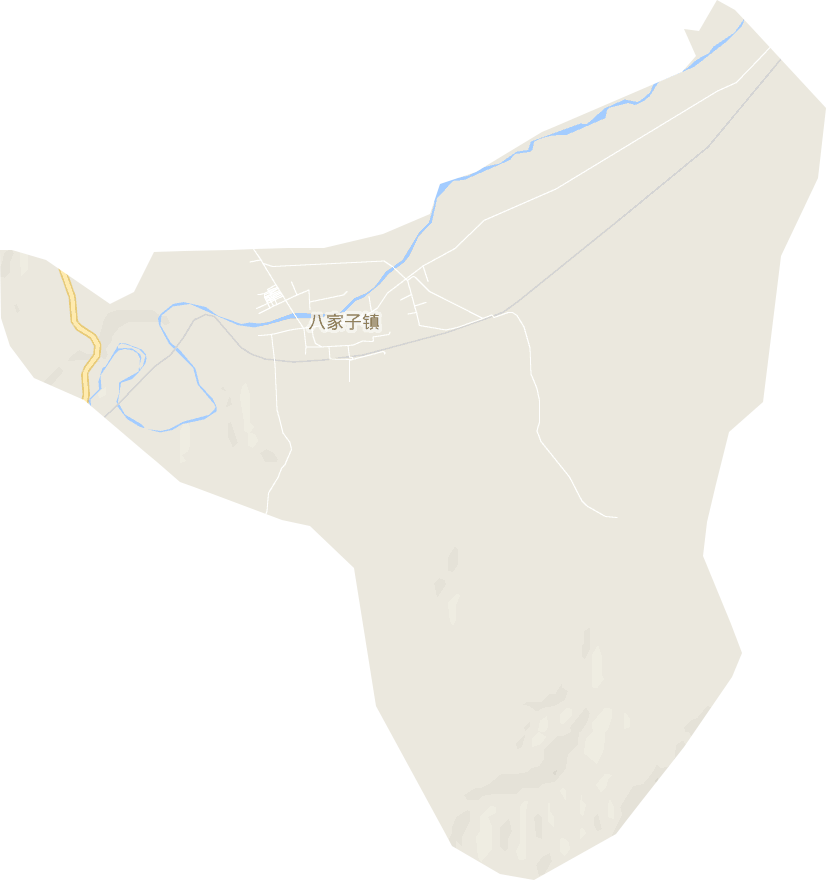八家子镇电子地图