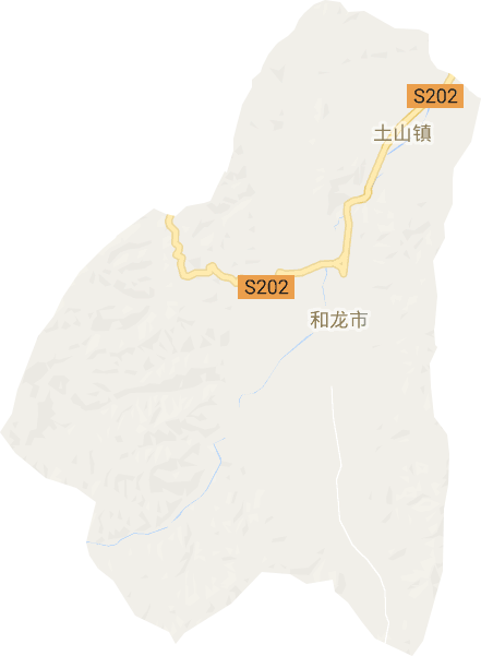 龙城镇电子地图