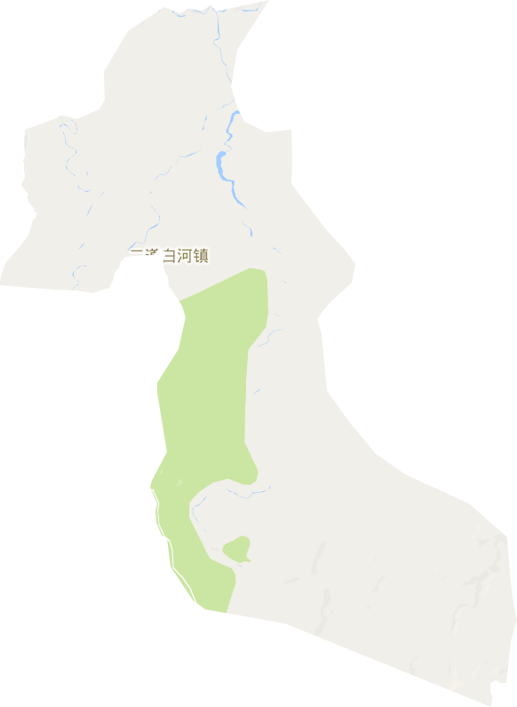 二道白河镇电子地图